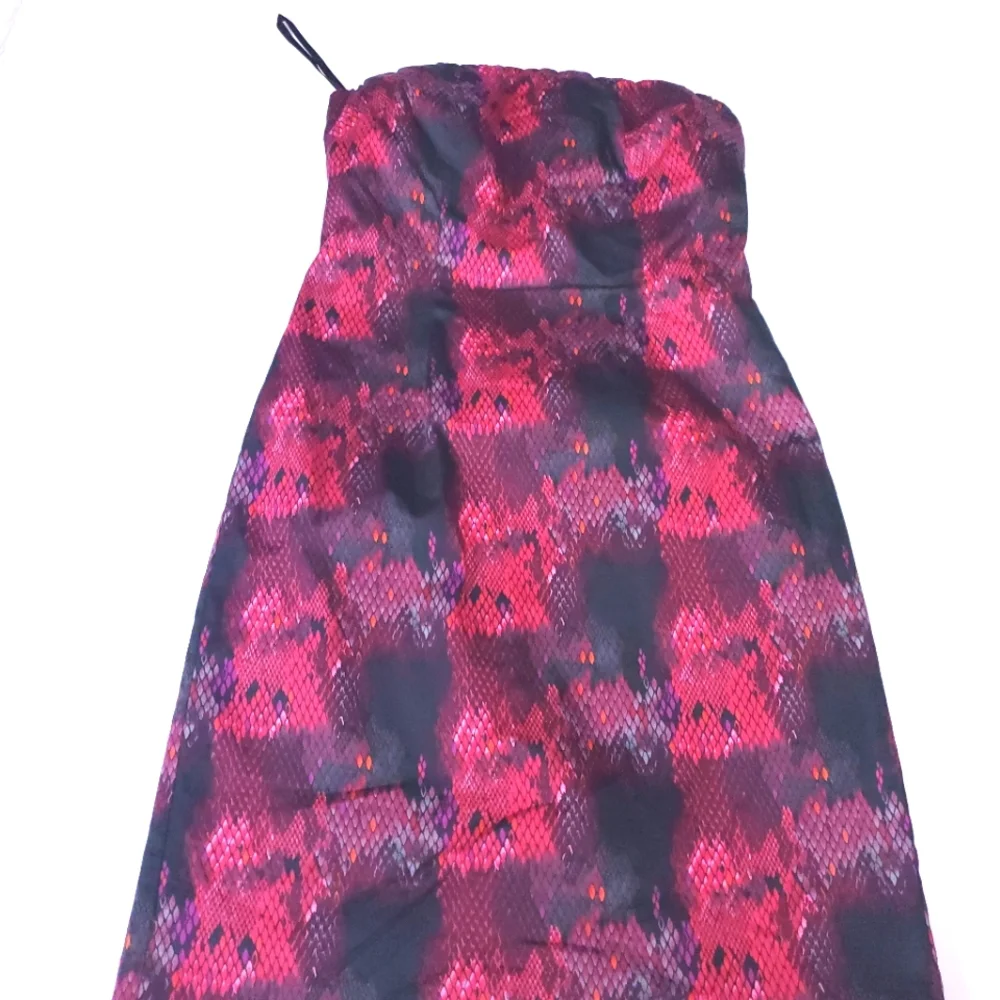 The Limited Python Print Strapless Mini - Picture 1 of 15